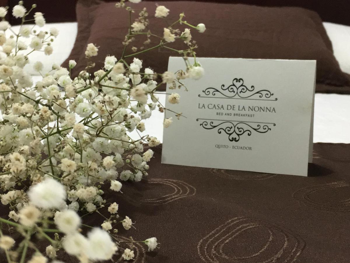 La Casa De La Nonna Bed & Breakfast Quito Dış mekan fotoğraf